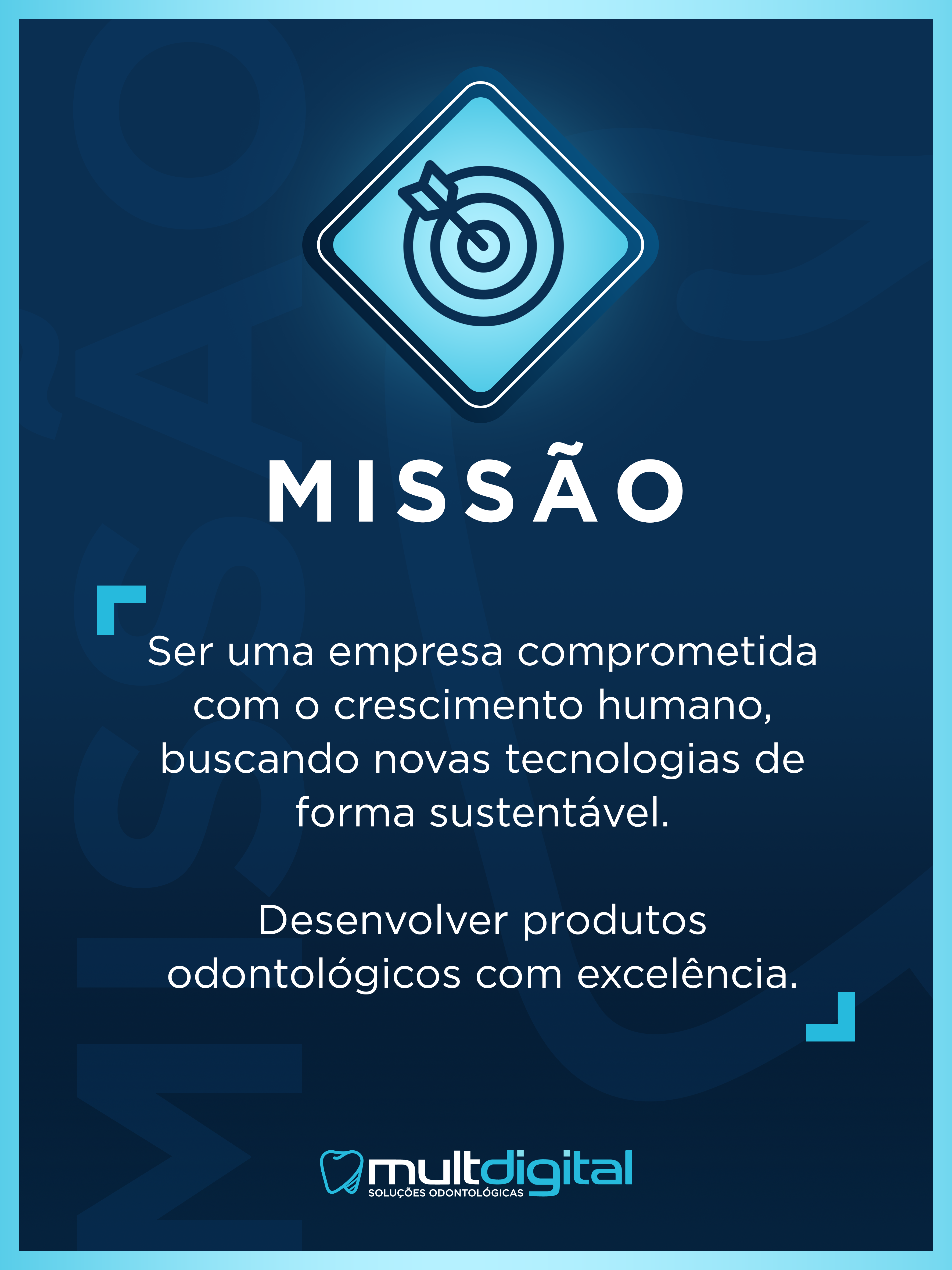 Placa de Missão Multdigital